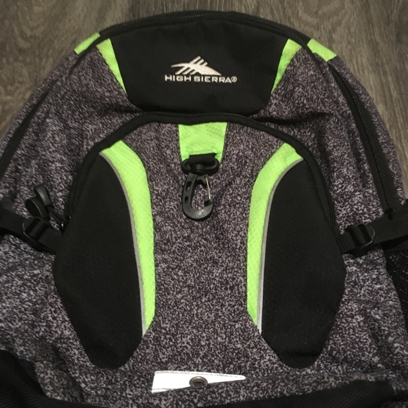 high sierra backpack green